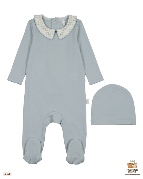 Printed Collar Footie
