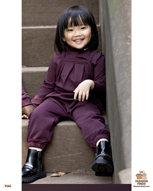 Baby Girl Romper and Mockneck
