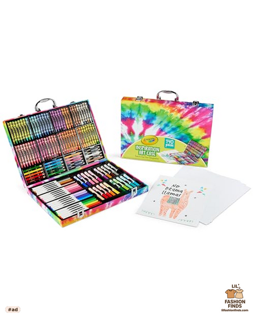 Inspiration Art Case Tie-Dye Set 140ct