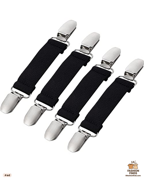 Mitten Clips, Stainless Steel (2 Pairs)