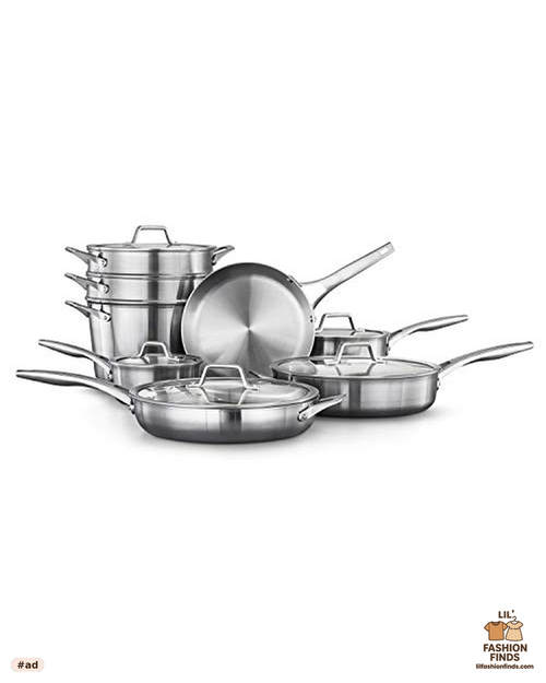 3-Ply Stainless Steel Cookware Set