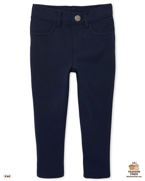 Ponte Knit Pull-On Jeggings
