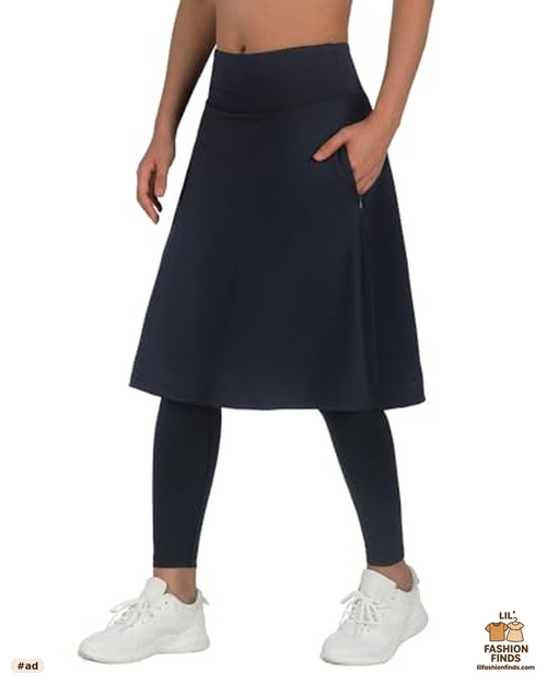 Skirted Leggings with Pockets