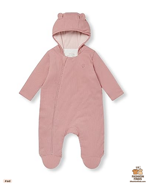Hooded Ear Zip Padded Suit