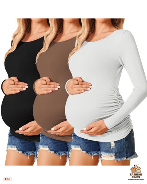 Maternity Tops Long Sleeve