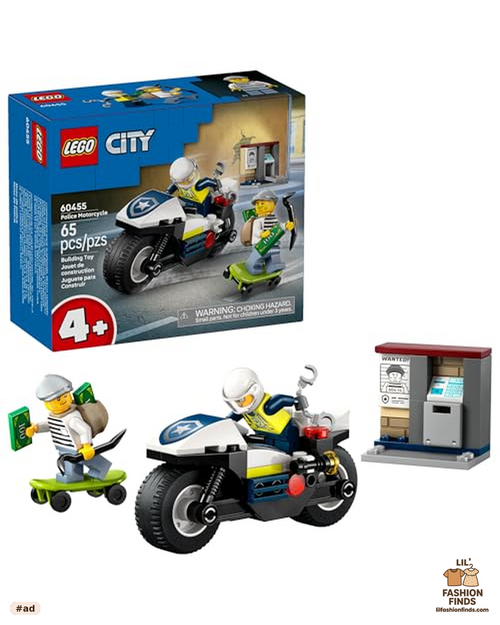 LEGO City Police Motorcycle Chase