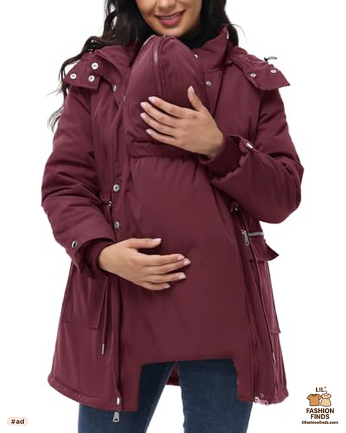 Maternity 3-in-1 Winter Coat