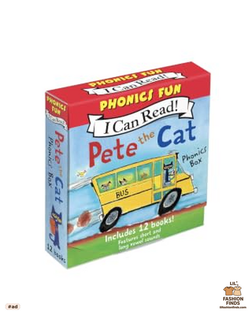 Pete the Cat 12-Book Phonics Fun Box