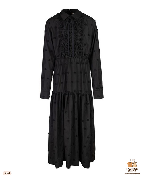 Sarai Sherpa Dot Dress