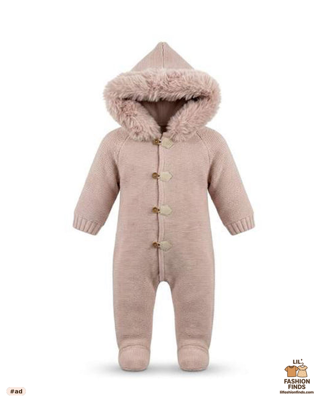 Primrose Knit Hooded One Piece
