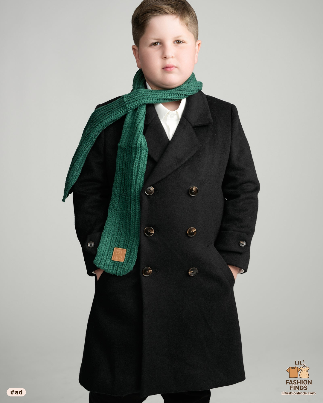 Double Breasted Peacoat
