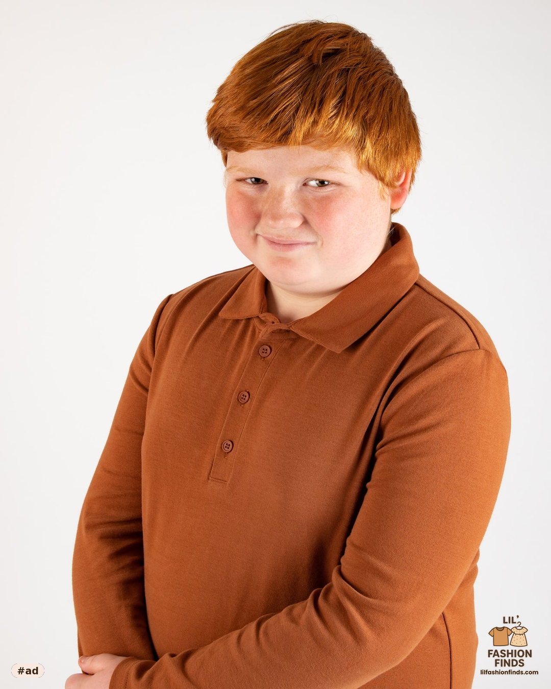 Cinnamon Solid Polo