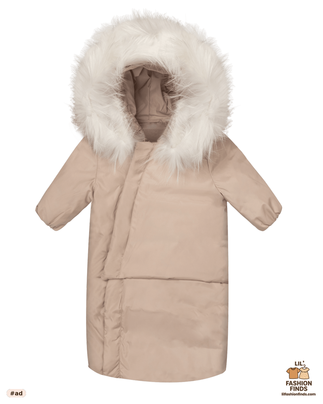 Cosmo Baby Down Coat with Foot Sack