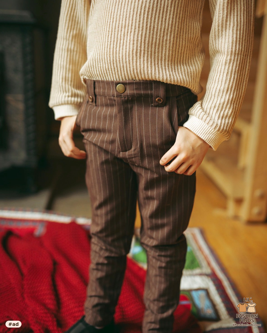 Camden Pinstripe Pants
