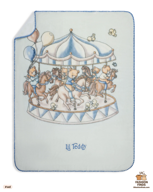 Bigger Bears Merry Go Snuggle Blanket