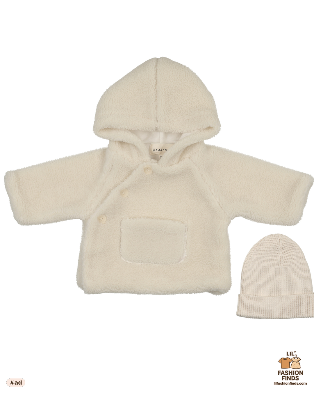 Sherpa Jacket &amp; Beanie Set