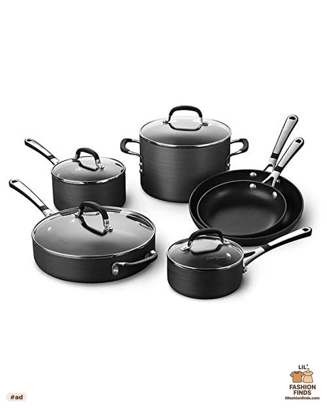 Calphalon 10-Piece Non-Stick Cookware Set