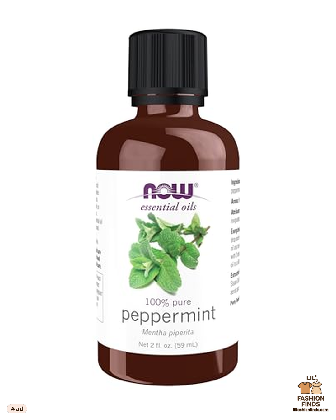 Peppermint Oil, Steam Distilled