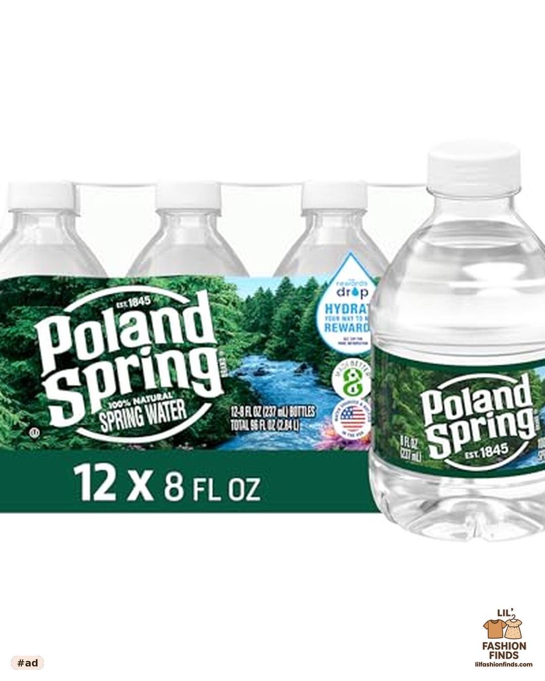 Poland Spring Bottled Water