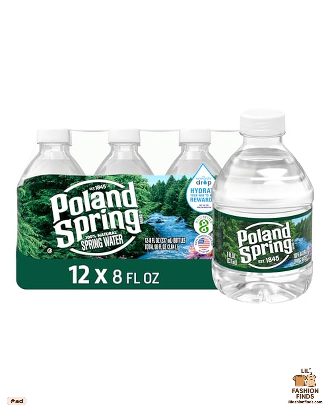 Poland Spring Bottled Water