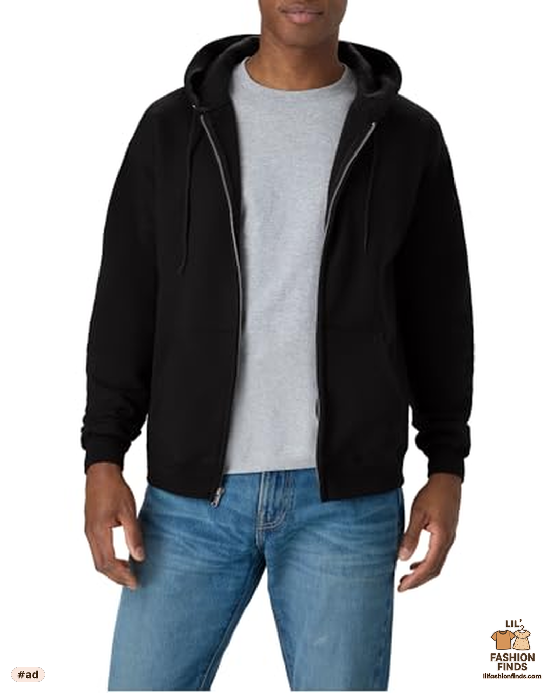 EcoSmart Fleece Full-Zip Hoodie