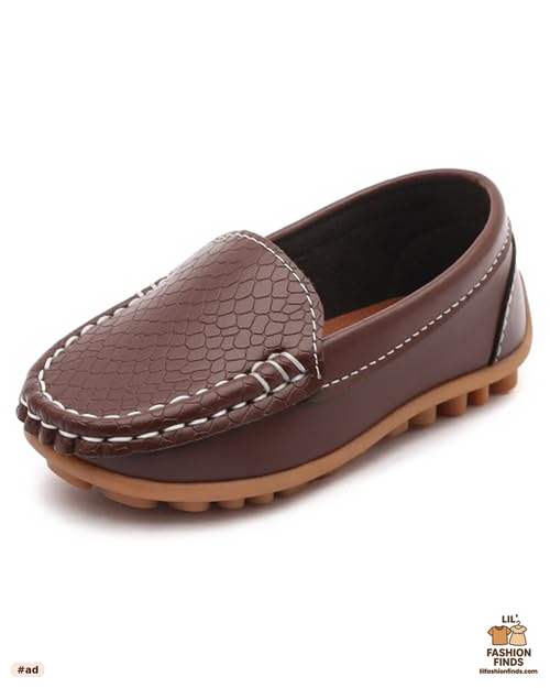 Soft Synthetic Leather Loafer Slip-On Shoes