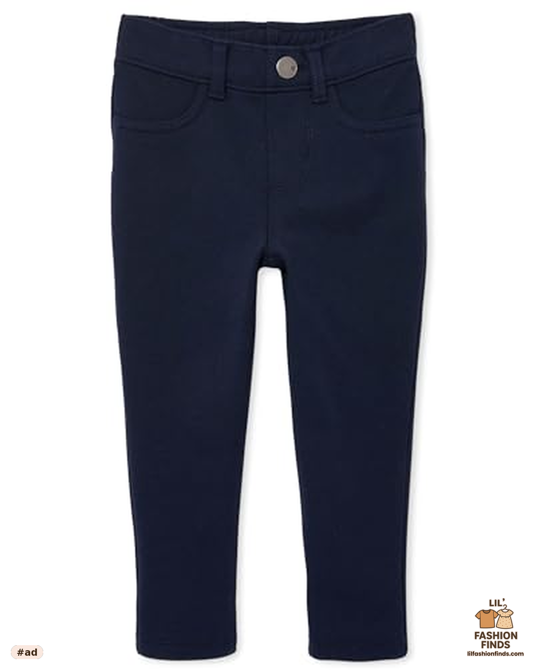 Ponte Knit Pull-On Jeggings