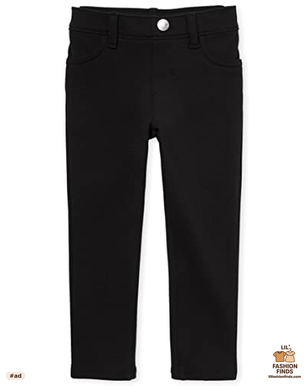 Ponte Knit Pull-On Jeggings