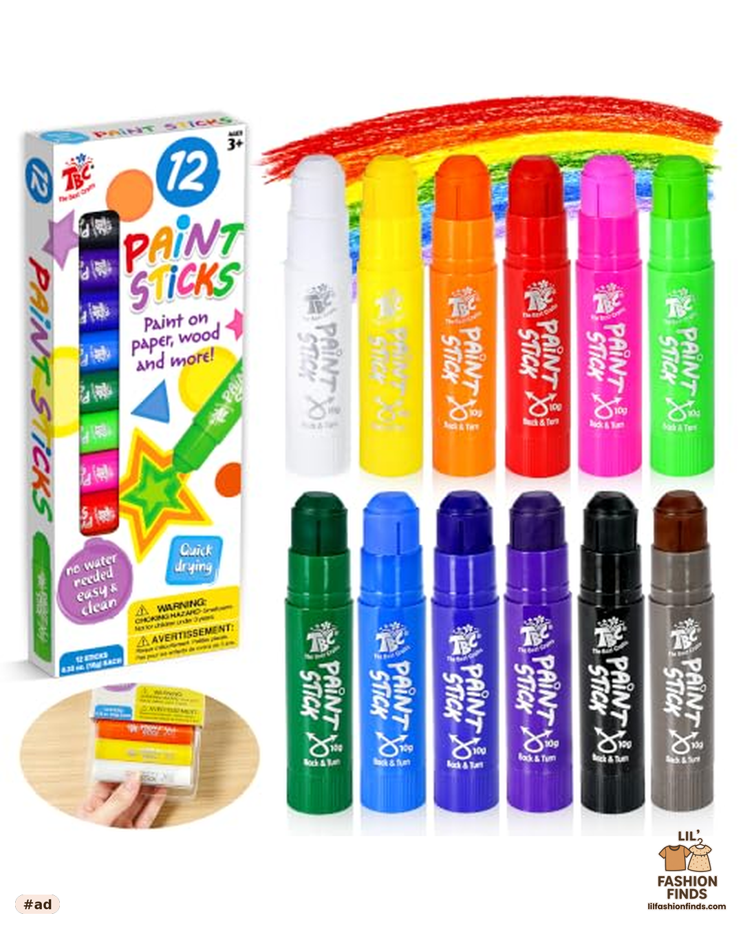 Paint Sticks for Kids