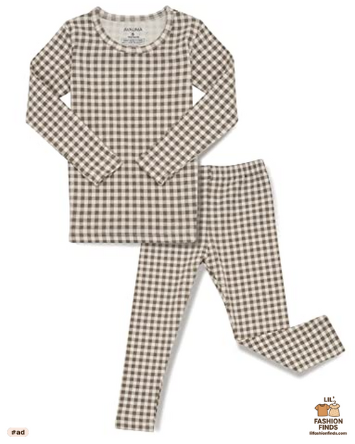 Pattern Pajama Set