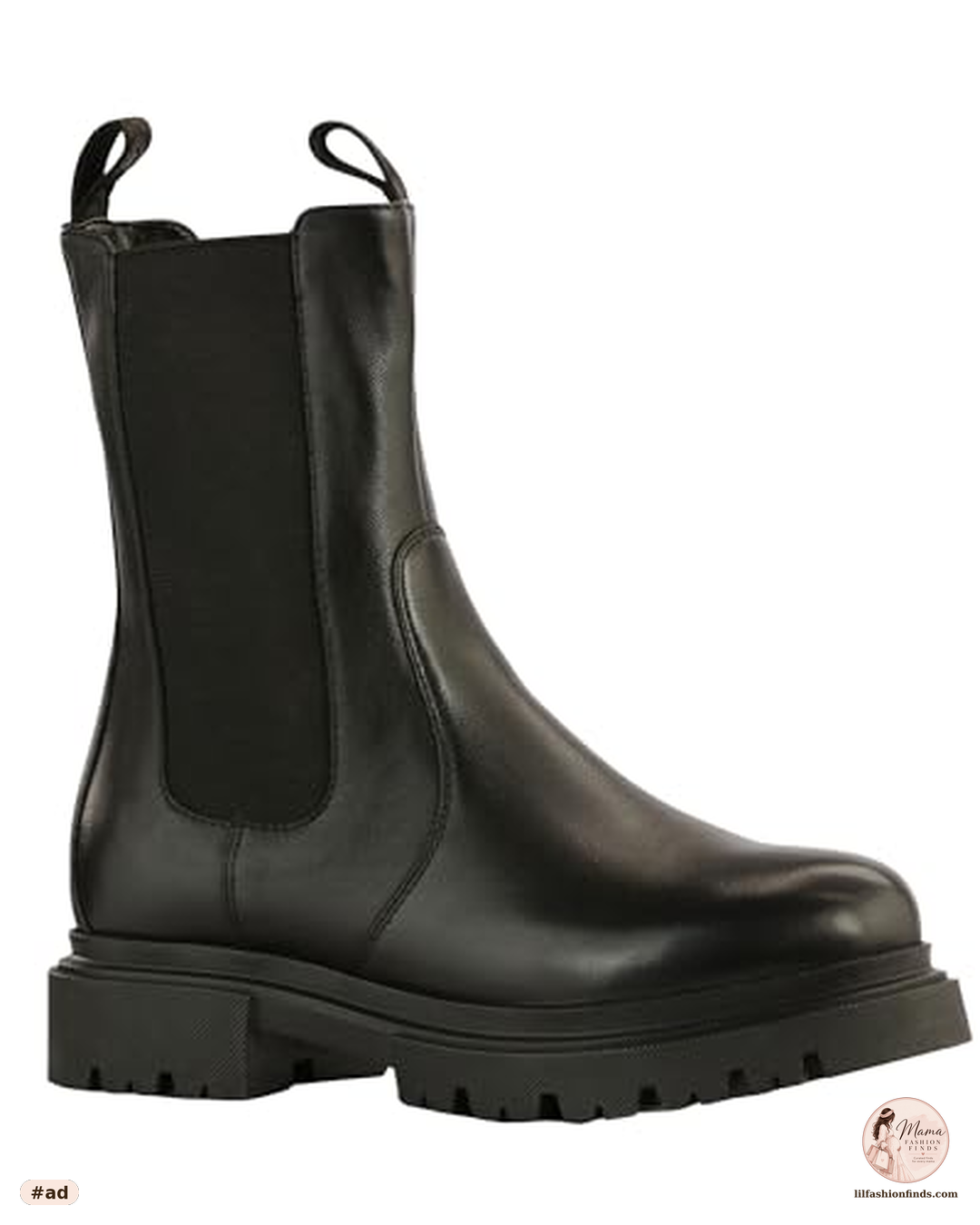 Ankle Boots with Block Heel