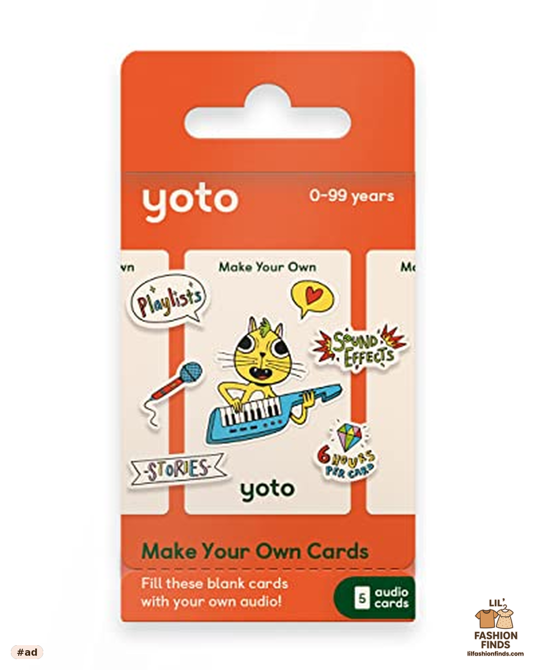 YOTO Make Your Own Blank Audio Cards