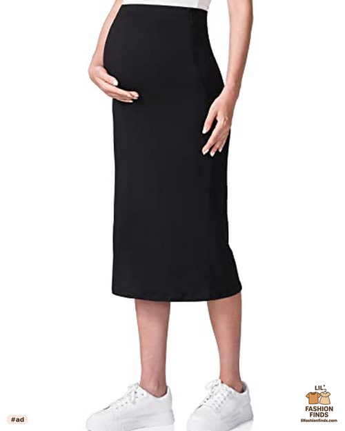 Maternity Midi Skirt