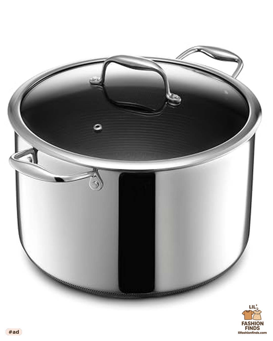 HexClad Hybrid Nonstick Braiser Stock Pot
