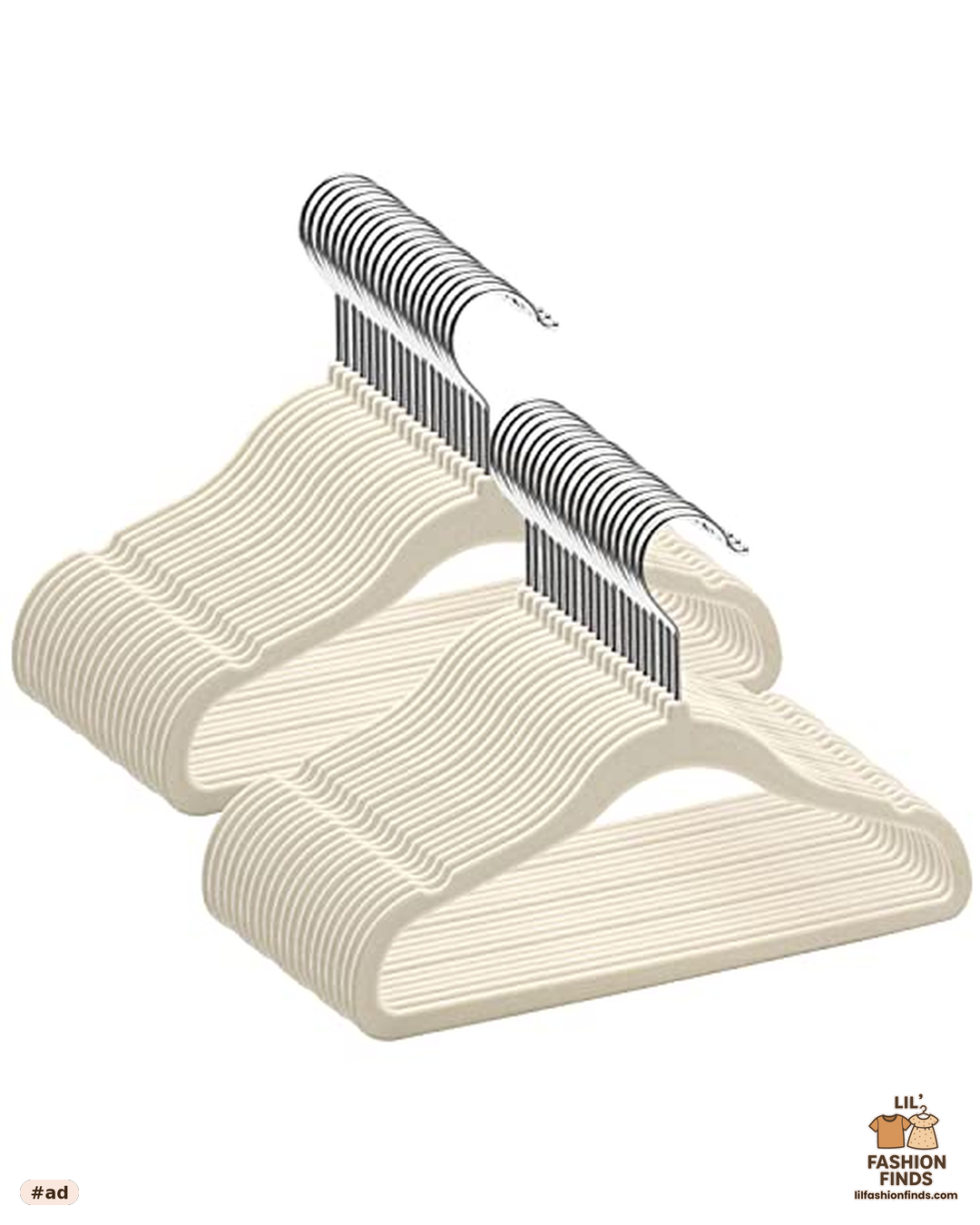 Velvet Baby Clothes Hangers 50 Pack