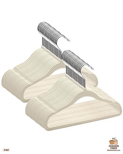 Velvet Baby Clothes Hangers 50 Pack