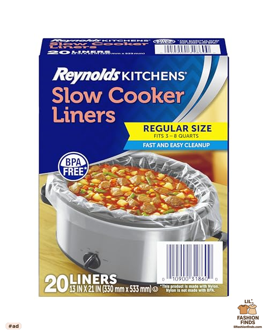 Slow Cooker Liners, 20ct