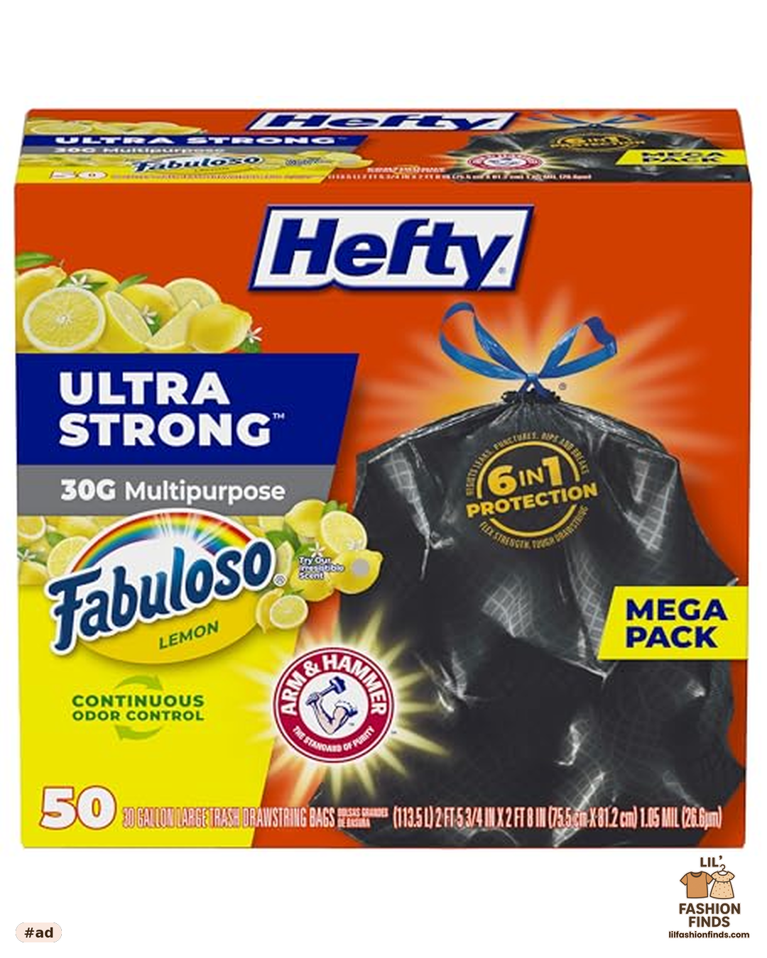 Ultra Strong Large Trash Bags