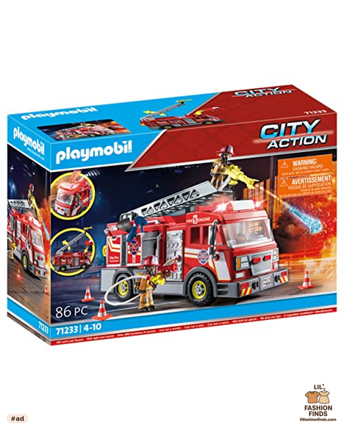 Playmobil Fire Truck with Figures