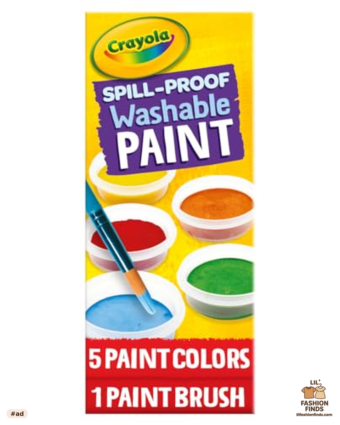 Spill Proof Paint Set