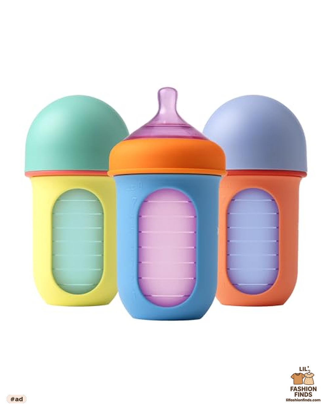 Nursh Silicone Baby Bottles