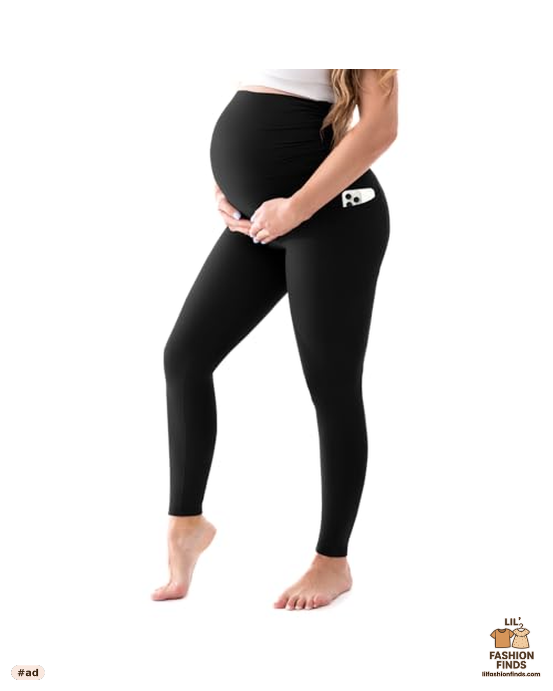 Maternity Leggings with Pockets