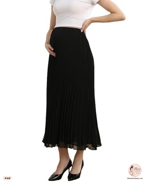Long Maternity Skirt