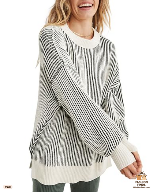 Beyond Chenille Color Block Sweater