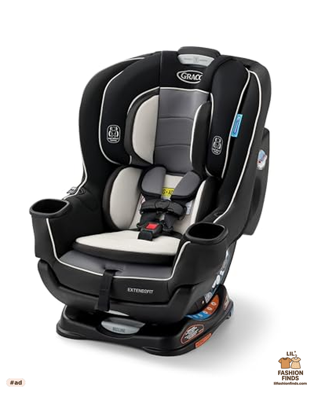 Extend2Fit 2-in-1 Convertible Car Seat