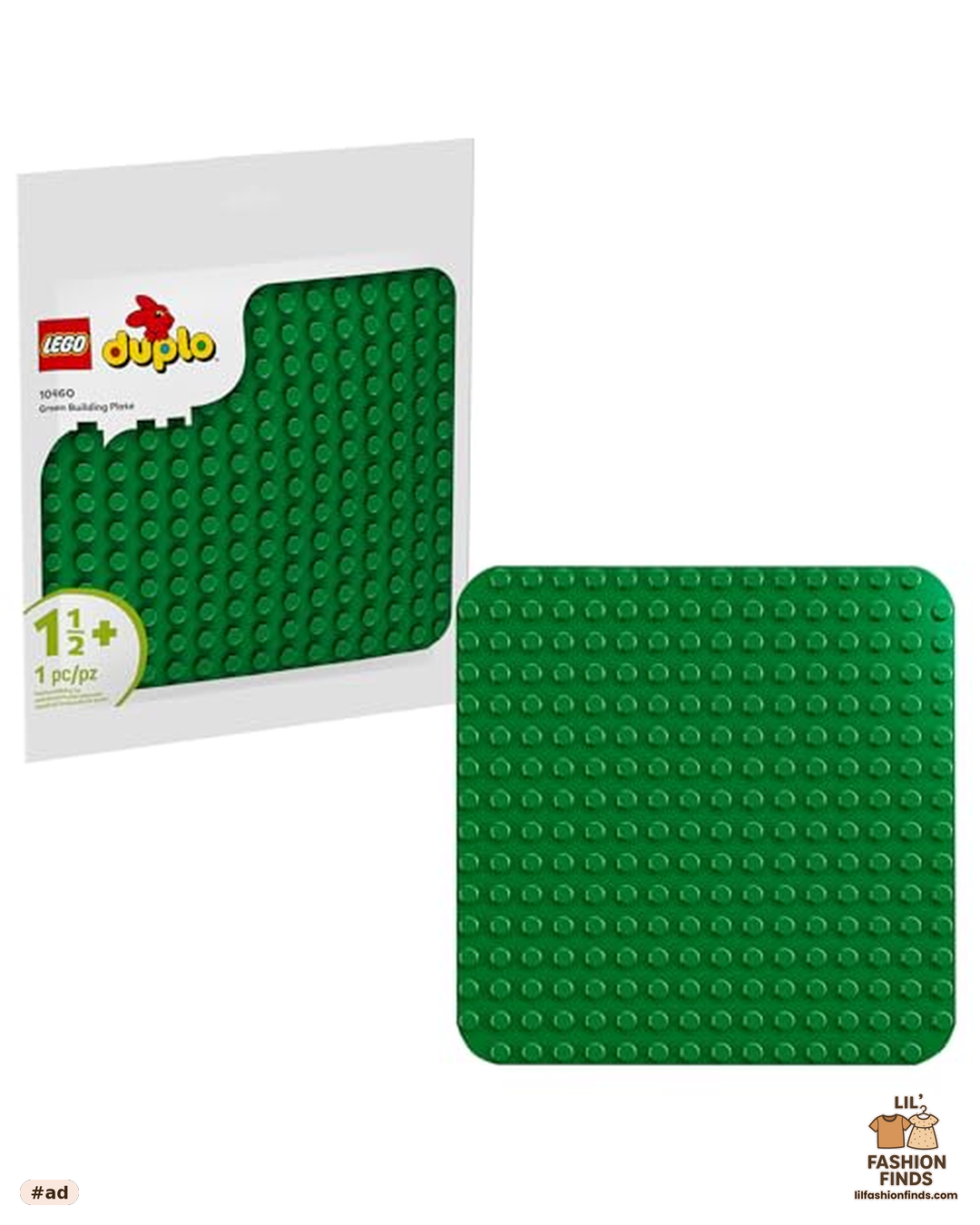 LEGO DUPLO Green Building Plate