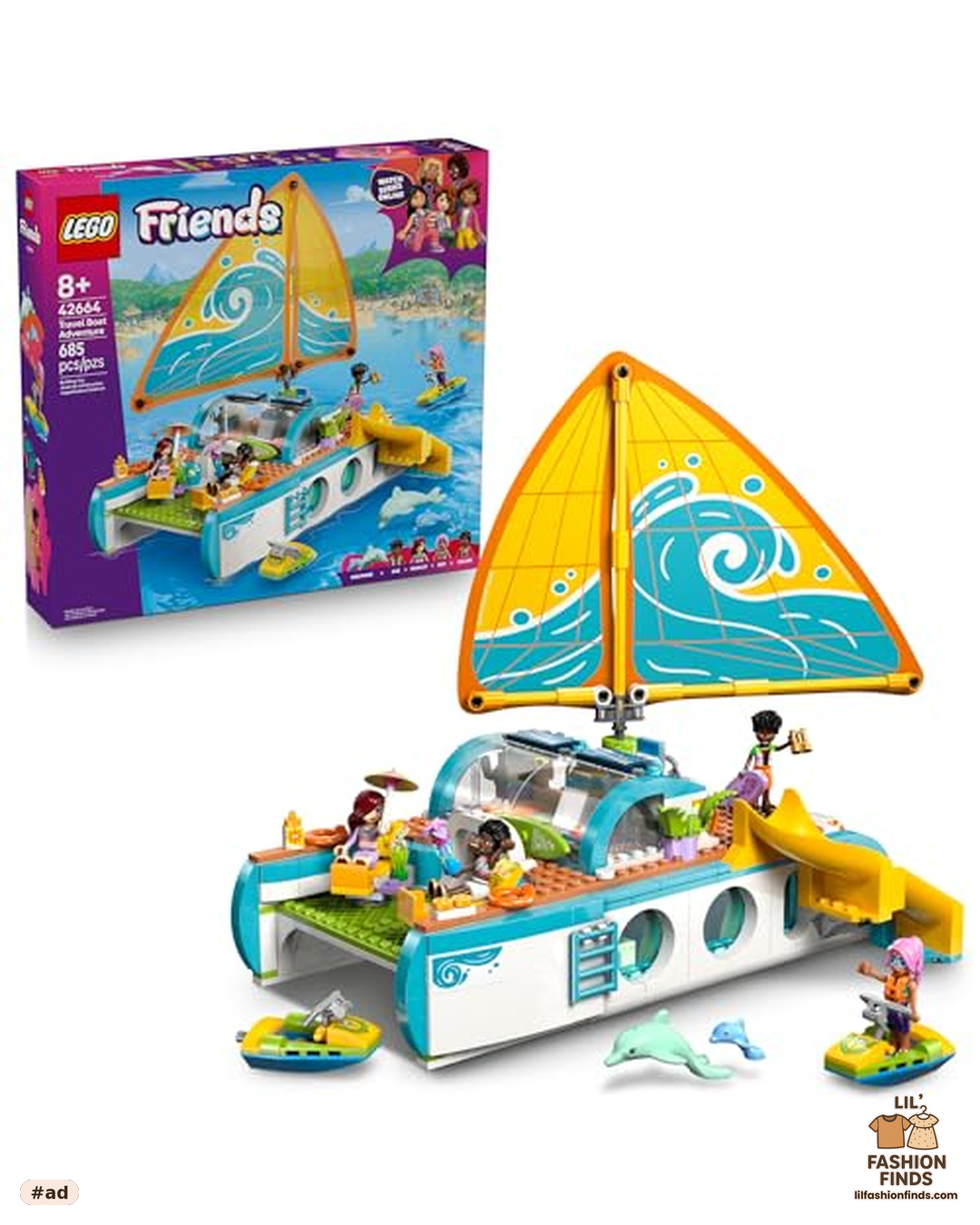 LEGO Friends Travel Boat Adventure