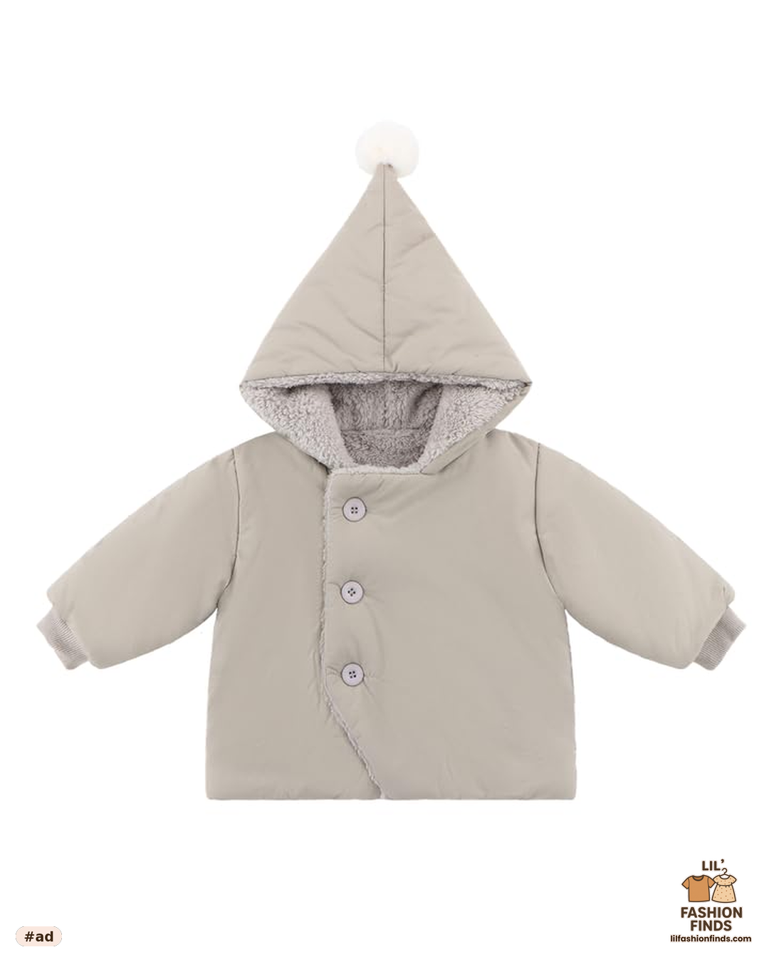 Toddler Puffer Coat with Hood