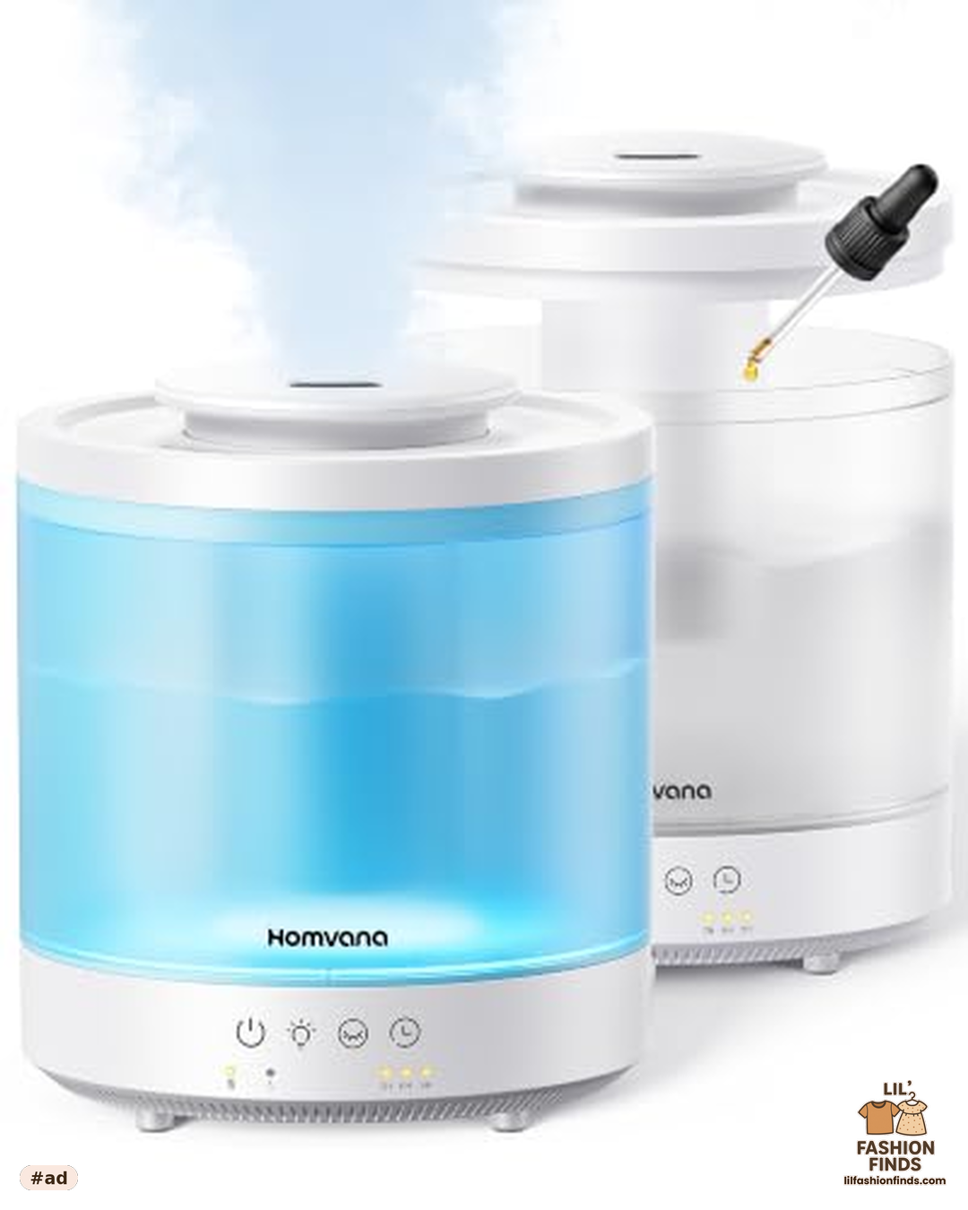Cool Mist Humidifier with Night Light