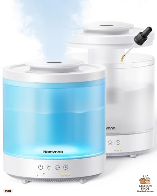 Cool Mist Humidifier with Night Light